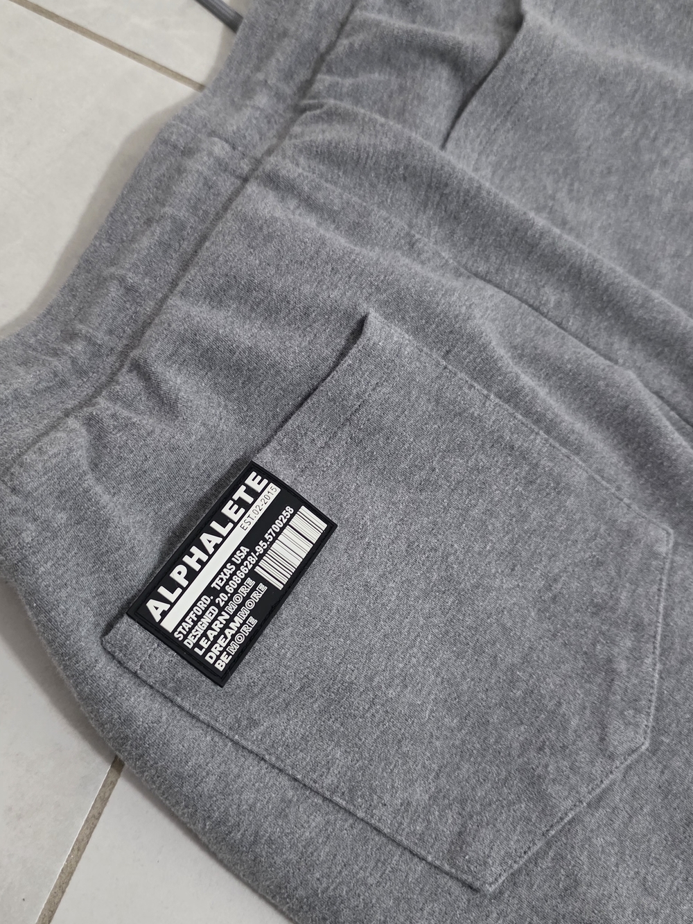 Alphalete Grey Identity Joggers
